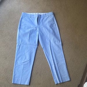 J. Crew linen cropped trousers